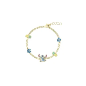 Bracciale in Acciaio Bimba Disney Stitch