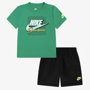 B NSW AYG W TAFFETA SHORT SET